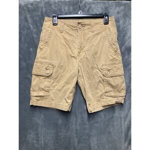 Sonoma Cargo Utility Shorts Mens Sz 30 Khaki Rugged Casual Dadcore Hike School